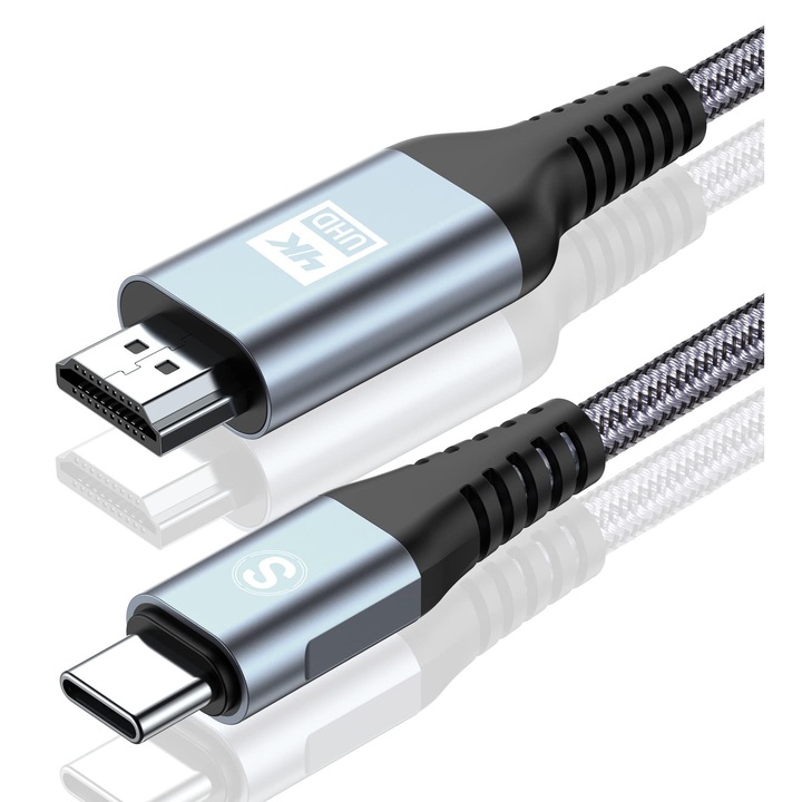 Maxgroup USB-C – HDMI 4K kábel 0.5m