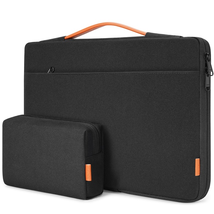 Geantă laptop KIZUNA 17 inch, neagră, compatibilitate maximă 17.3 inch