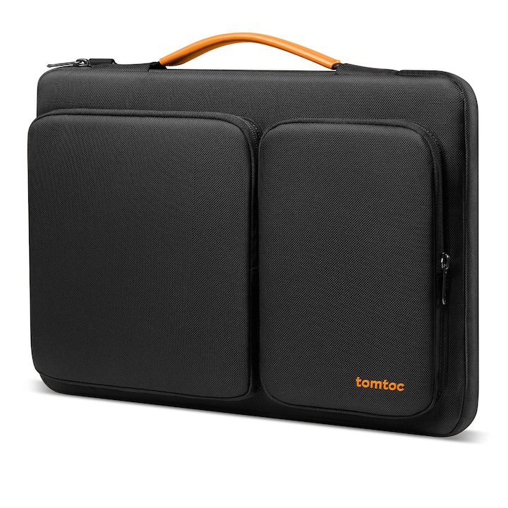 Geantă laptop TomToc 360, hidrofugă, durabilă, 14 inch, pentru Macbook Pro și Surface Pro