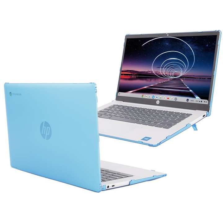 Husă laptop mCover, compatibilă cu HP Chromebook 14A-Nfxxxxxx, 14 inch, aqua
