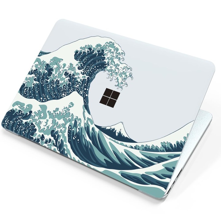 Husă tabletă MUSHUI, ultra-subtire, rigidă, multicolor, pentru Microsoft Surface Laptop Go 3/Go 2/Go