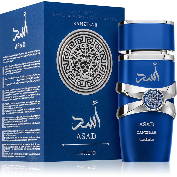 Parfum pentru Barbati, Lattafa Asad Zanzibar Eau de Parfum 100 ml