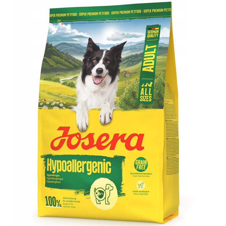 Hrana pentru caini, Josera, Hipoalergenica, 3kg, fara cereale, monobloc