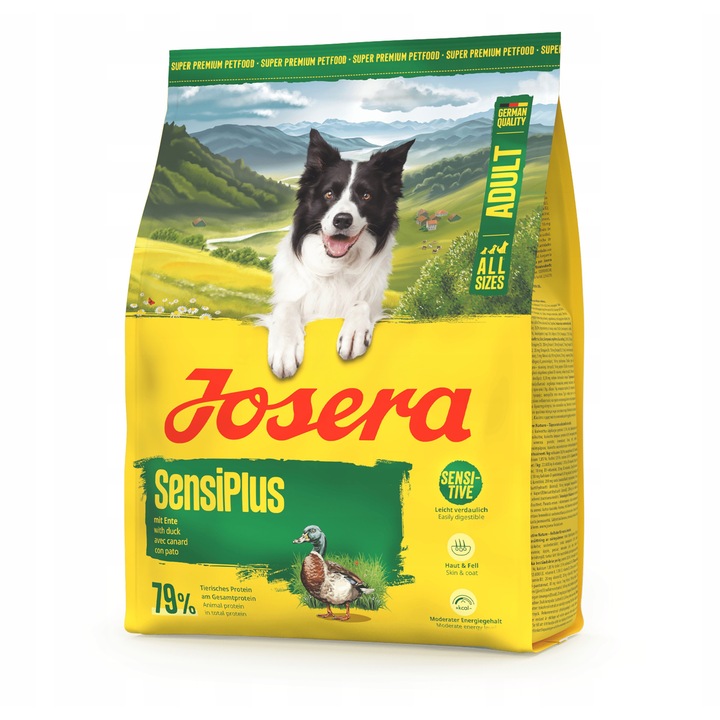 Hrana pentru caini, Josera, 3kg, rata, fara gluten, usor digerabila