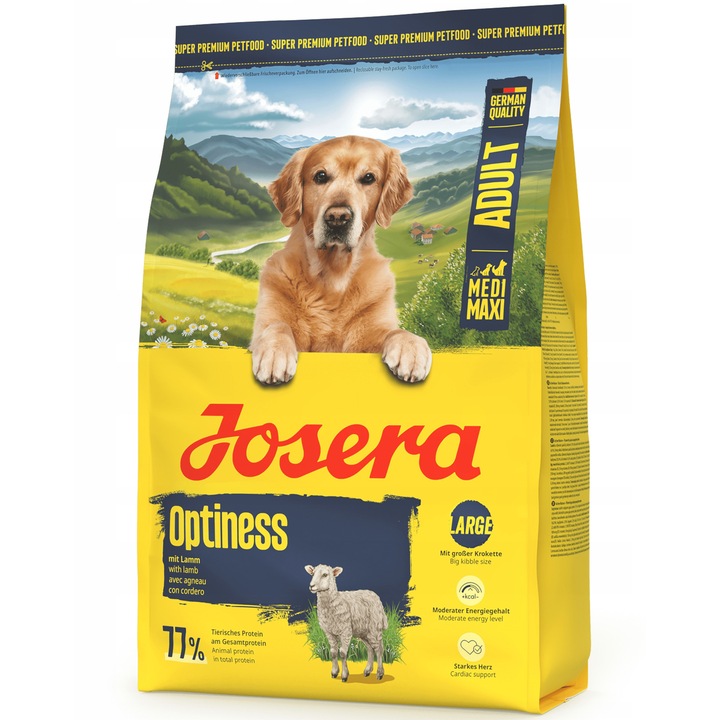 Hrana pentru caini, Josera, miel si orez, 3kg