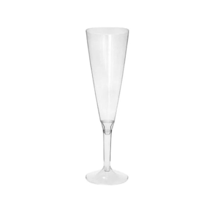 Pahare pentru sampanie, 10 buc/set, Reutilizabil