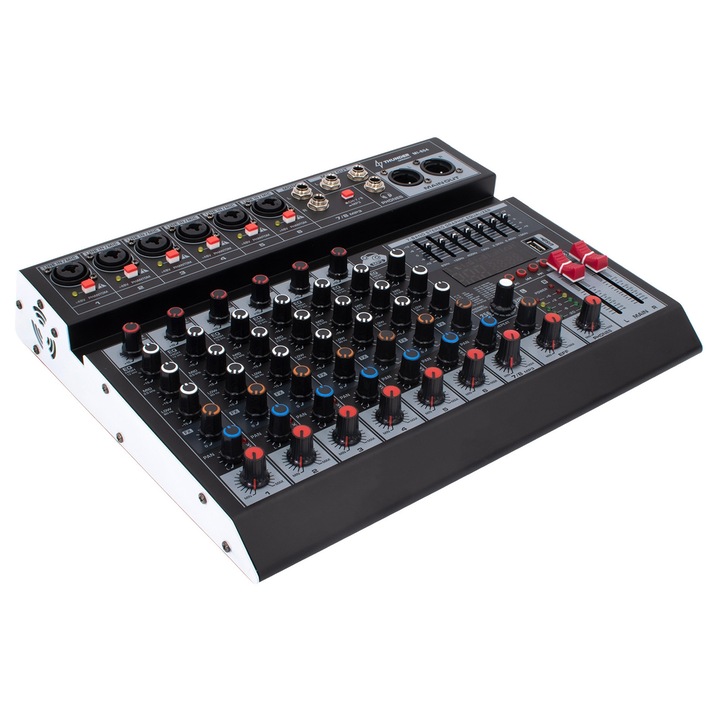 Mixer de bandă Thunder MI-804 cu 8 canale