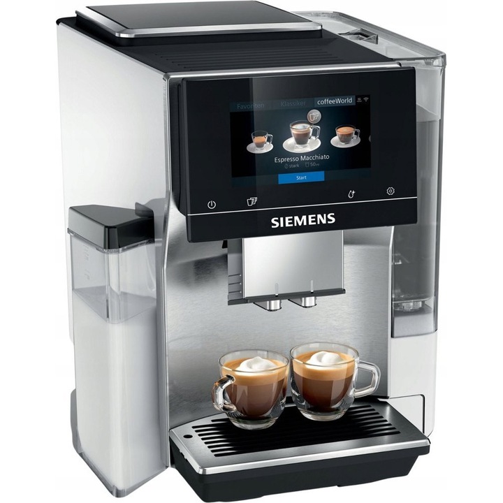 Автоматична кафемашина Siemens, 1500 W, 19 бара, черна, резервоар 2,4 л