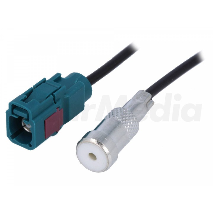 Fakra – ISO anya-anya antenna adapter kábel 0.23m 4CarMedia