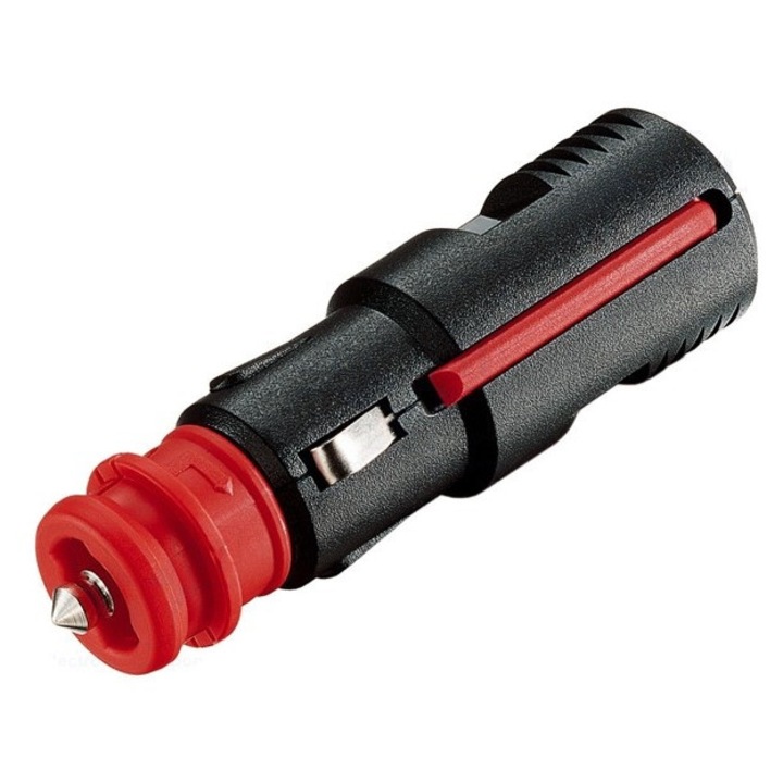 Autós szivargyújtó aljzat max. 8A, 12-24V DC tápegység csavaros csatlakozóval PRO CAR 67723000