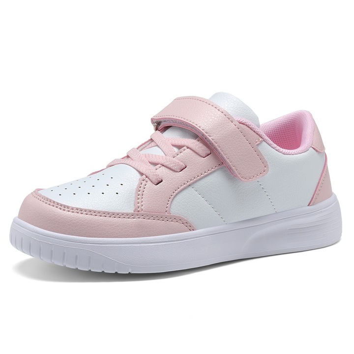 Pantofi copii SSK080, Alb/Roz