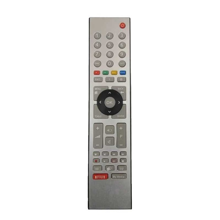 Telecomanda compatibila TV Grundig TP7 NETFLIX cod ER 1410-N /MFY 1400 (44)