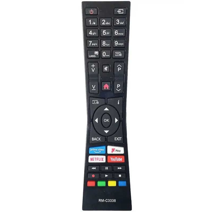 Telecomanda compatibila TV JVC RM-C3338 cod ER 1433-N /MFY 1423 (359)