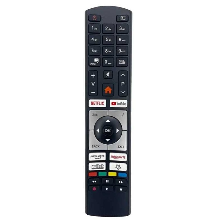 Telecomanda compatibila TV Vestel Finlux Telefunken RC4518P cod ER 1433-N /MFY 1423 (472)