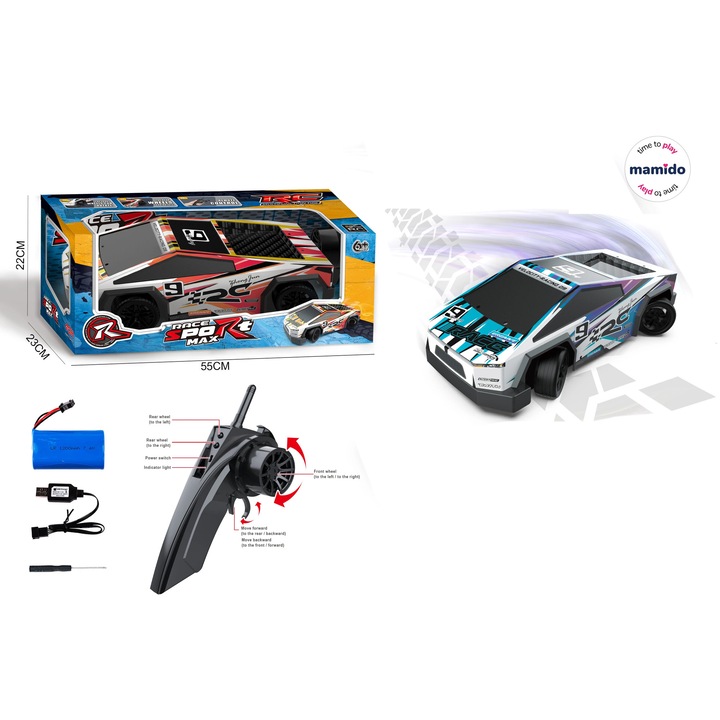 Mamido Masinuta cu telecomanda Race Sport Max albastru