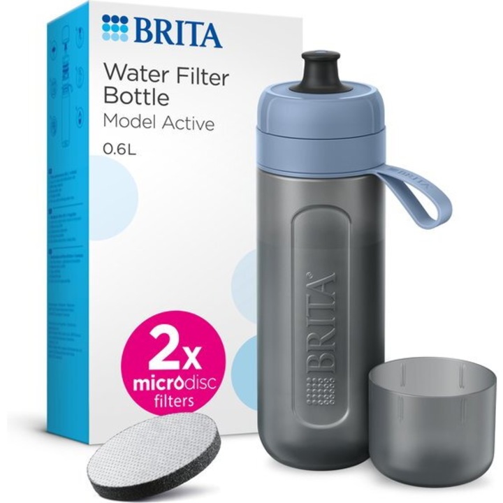 Cana filtrantă Brita 0.6 l, gri