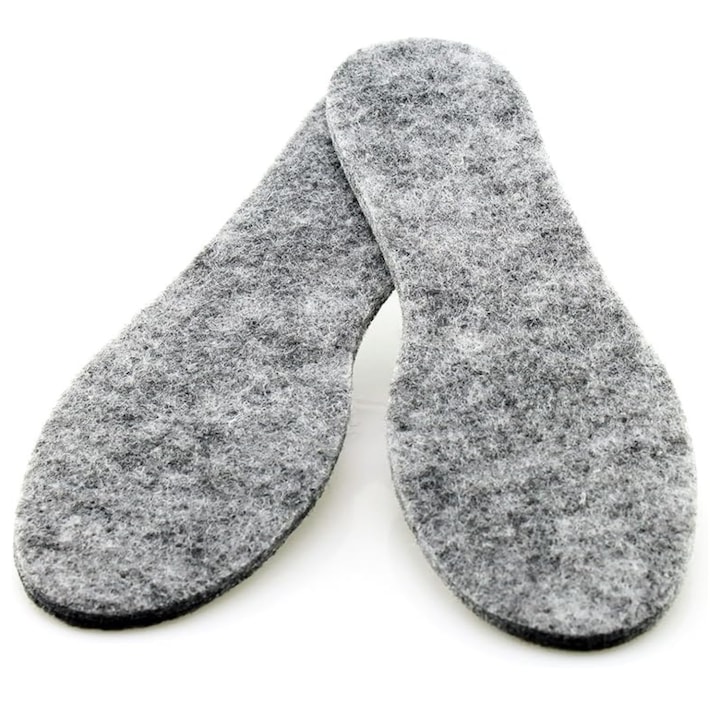 Комплект от 2 чифта чорапи Infiniteea, против изпотяване, сиви, размер 42