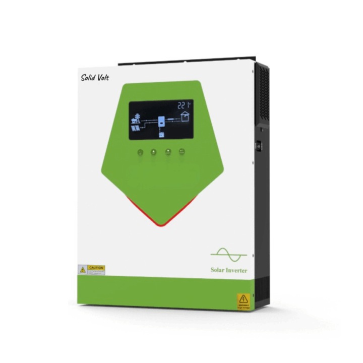 Invertor hibrid EASUN 4.5 kW 24V, DC-AC, WiFi, 510x340x120mm