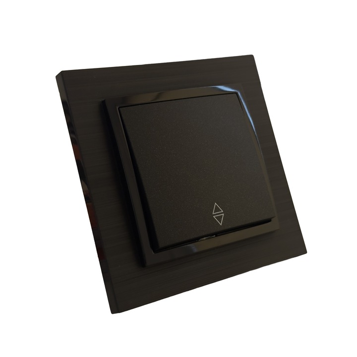 Intrerupator scara Baysal 10A Titan, negru