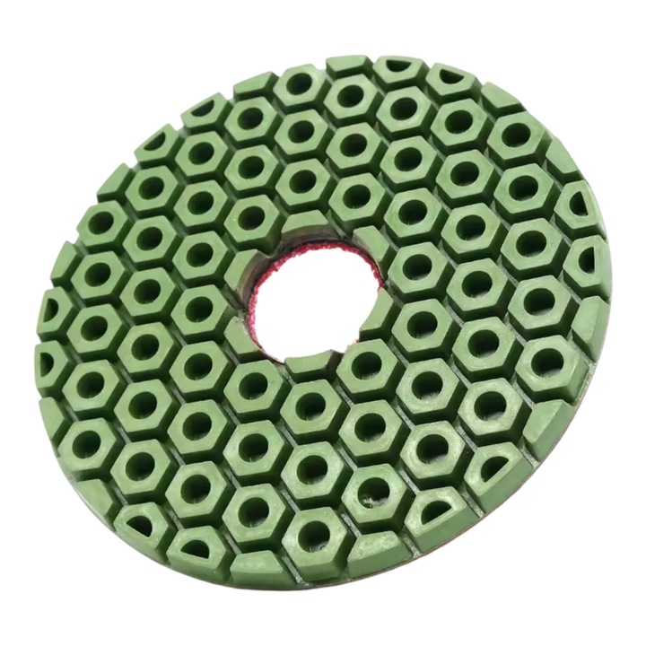 Discheta diamantata Top Ceramic, 100mm, granulatie 100, prindere velcro, slefuire uscata