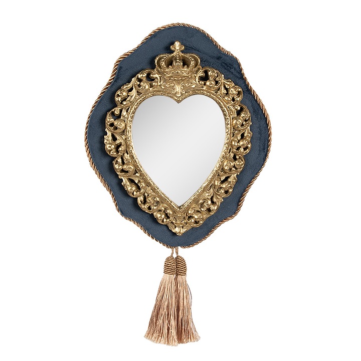 Oglinda decorativa perete 19x3x22 cm