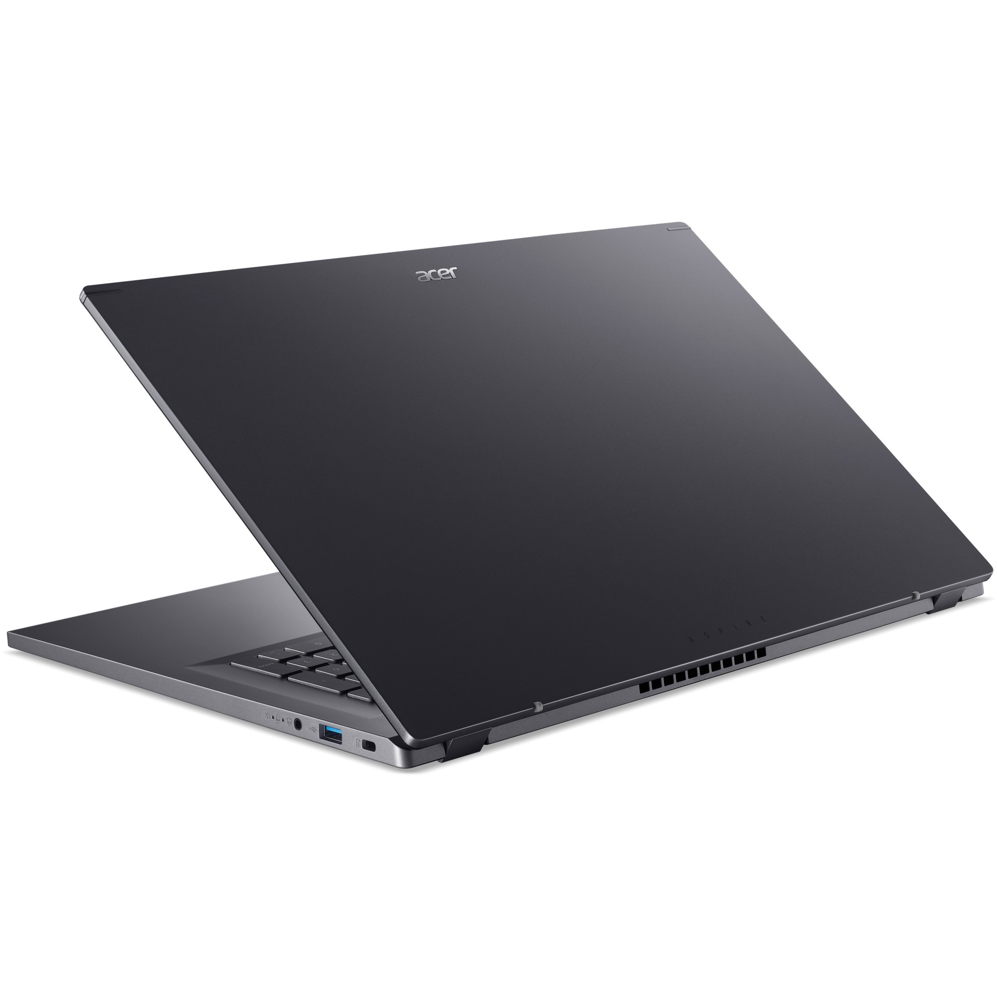 Laptop Acer Aspire 17 cu procesor Intel® Core™ i9-13900H pana la 5.4 GHz, 17.3", FHD IPS, 32GB LPDDR5, 1TB SSD, Intel® Iris® Xe Graphics, No OS, Steel Gray