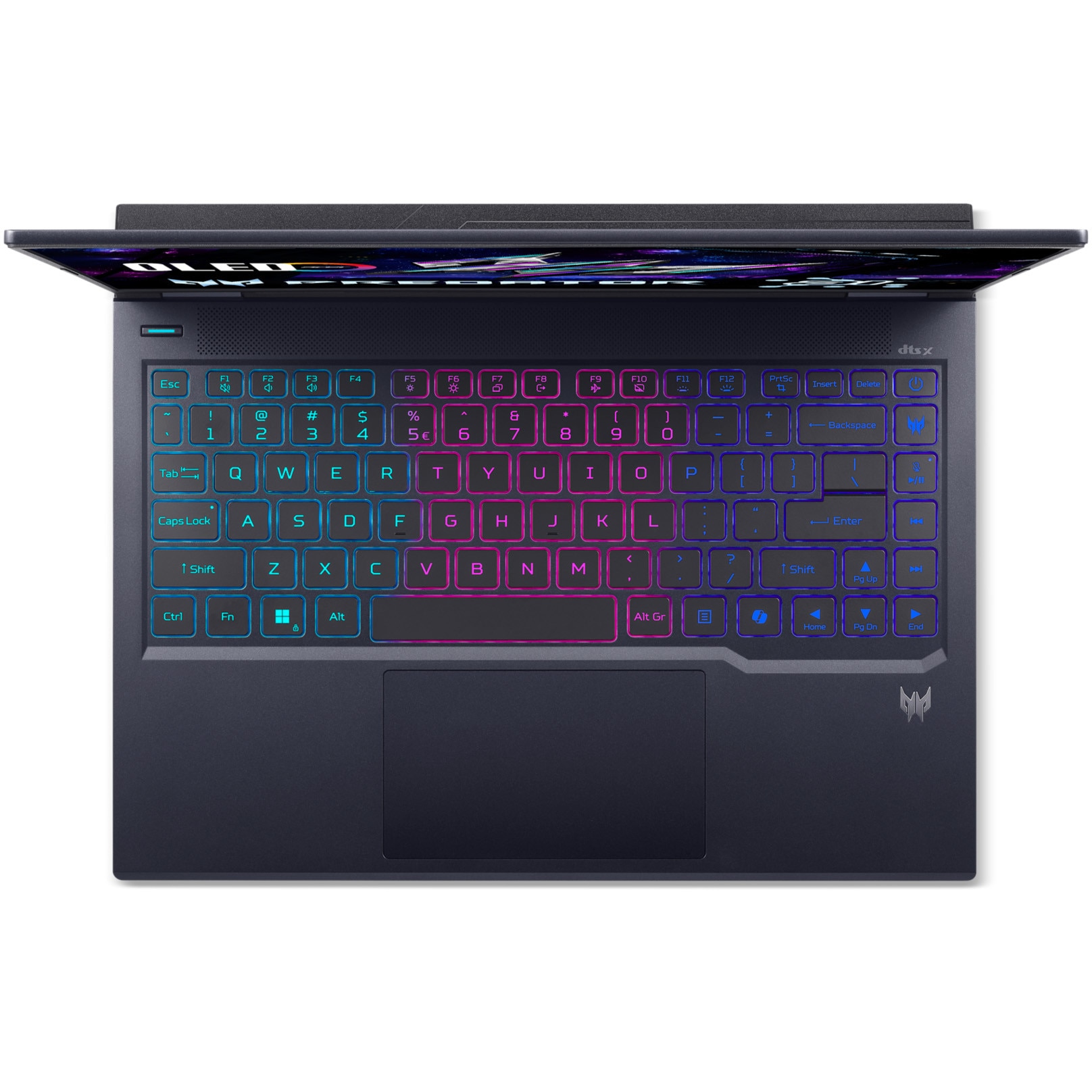 Laptop Gaming Acer Predator Helios Neo 14 AI cu procesor Intel® Core™ Ultra 7 255H pana la 5.1 GHz, 14", WQXGA IPS, 165Hz, 32GB LPDDR5X, 1TB SSD, NVIDIA® GeForce RTX™ 5060 8GB GDDR7, No OS, Abyssal Black