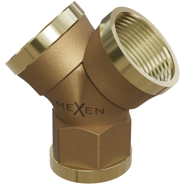 Racord Mexen BRASS te din alama Y 1/2 GW x 1/2 GW x 1/2 GW - W97426-121212