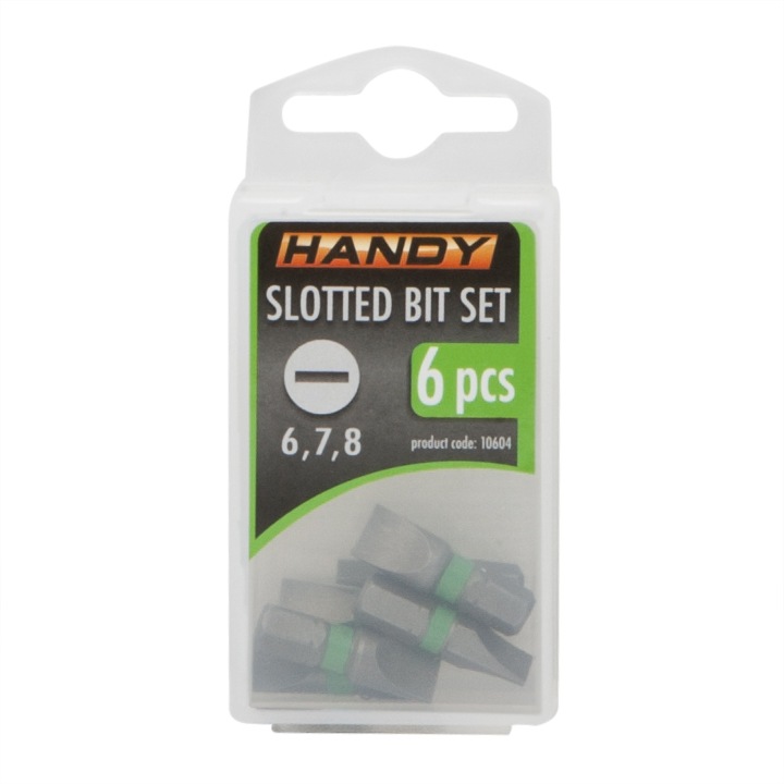 HANDY 6 részes bitkészlet tárolódobozban 10604