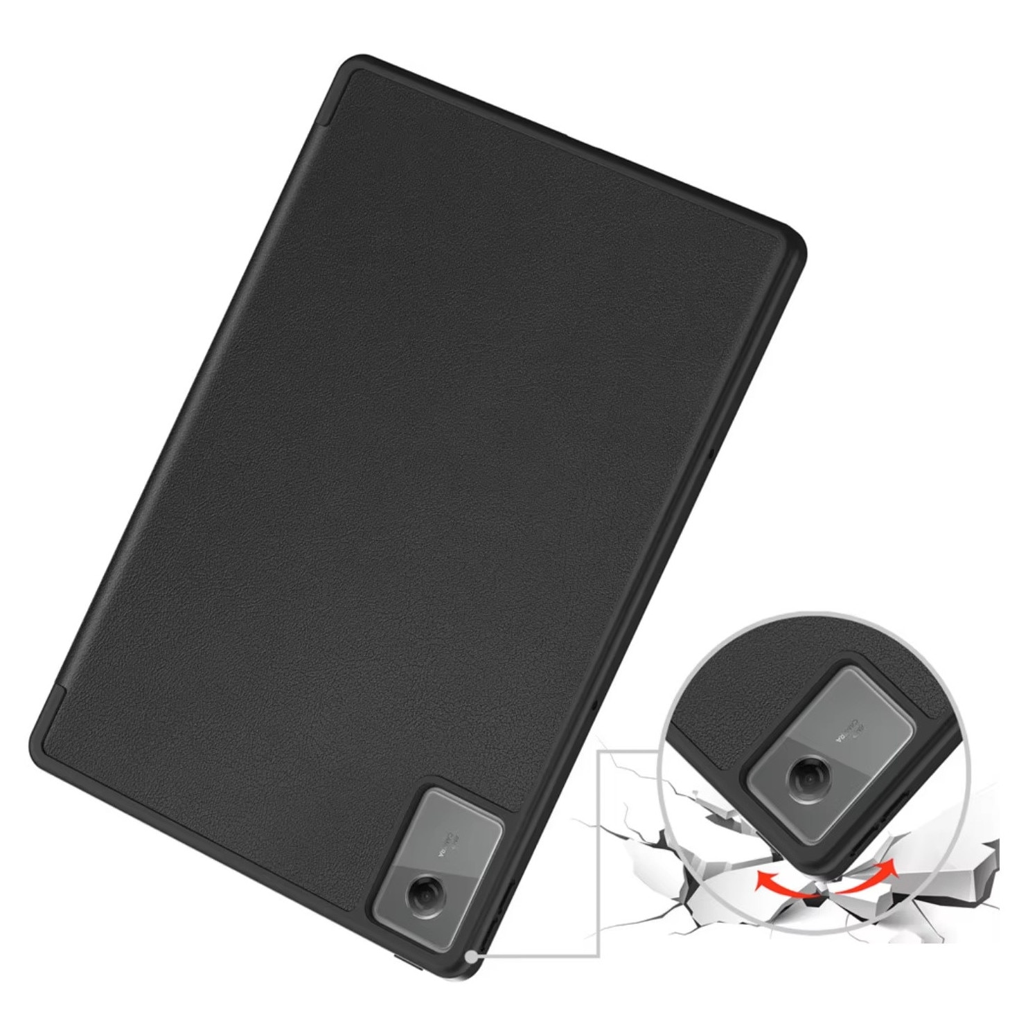 Husa tableta, EtuiTab, pentru Lenovo Idea Tab Plus 12.1", piele ecologică, slim