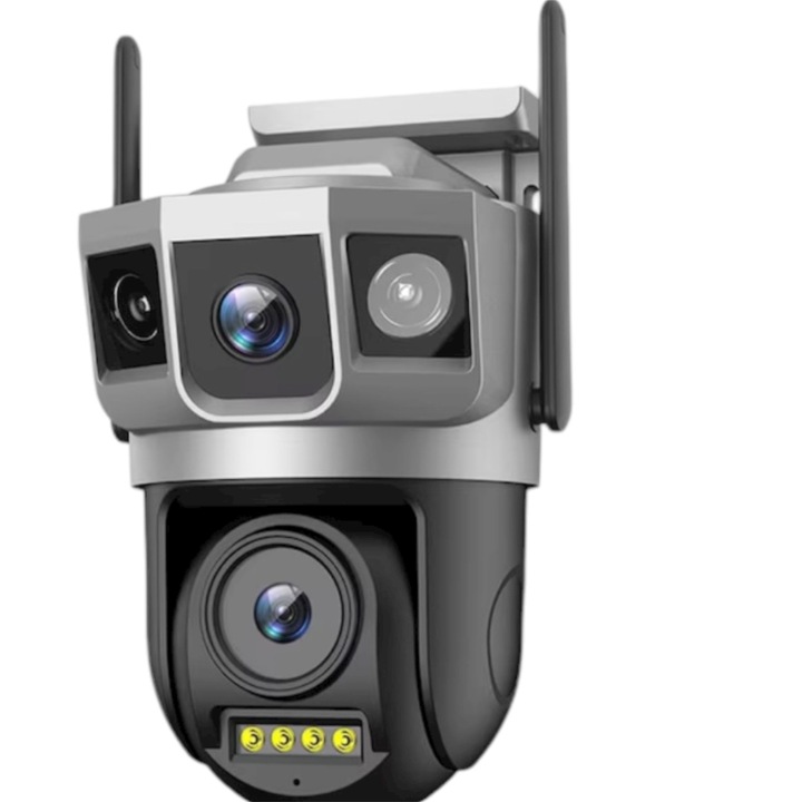 Camera de supraveghere externa, Smart, Wifi, V380 Pro, viziune nocturna