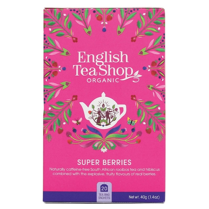 Ceai de fructe English Tea Shop - 20 pliculete