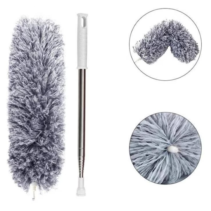 Set 2x Pămătuf Telescopic King Kymistam, Gri, maner extensibil pana la 250 cm