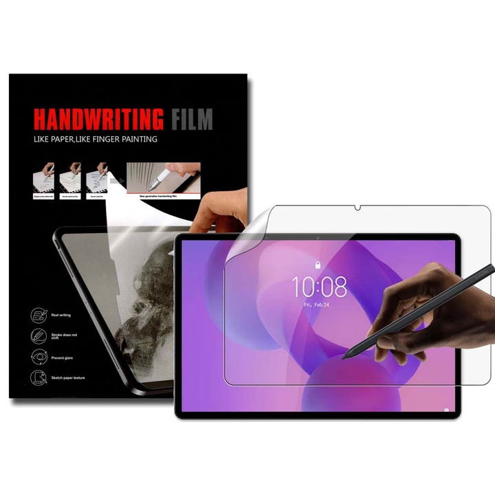 Set 2 Folii Protectie REVOMAG pentru Lenovo Idea Tab Plus 12.1", Anti-Reflexie, Ultra-subtire 0.17mm