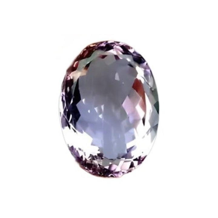 Ametrin natural 43.5ct, Songea, 28x20mm, IF-VVS