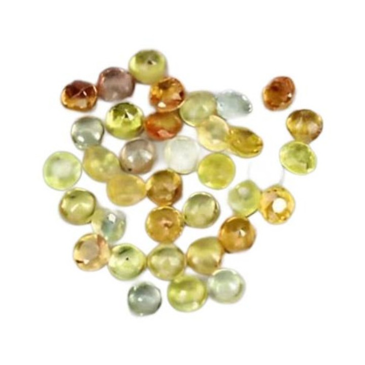 Set safire naturale Songea, 4.45ct, 36 bucati, 2.7mm
