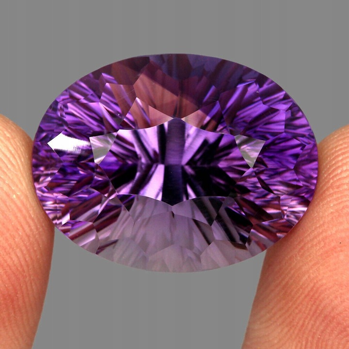 Ametist natural, Songea, 32.76ct, 23x17.58x15.51mm