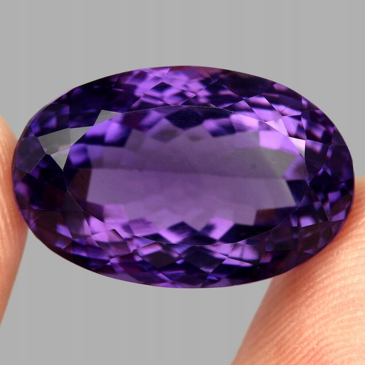 Ametist natural, Songea, 22x14x13.5mm, 28.43ct