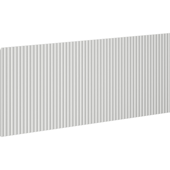 Mexen Rivel fatada canelata pentru corp dulap baie 100 x 43, 5 cm, gri mat - 91A20-1000-470-1-62