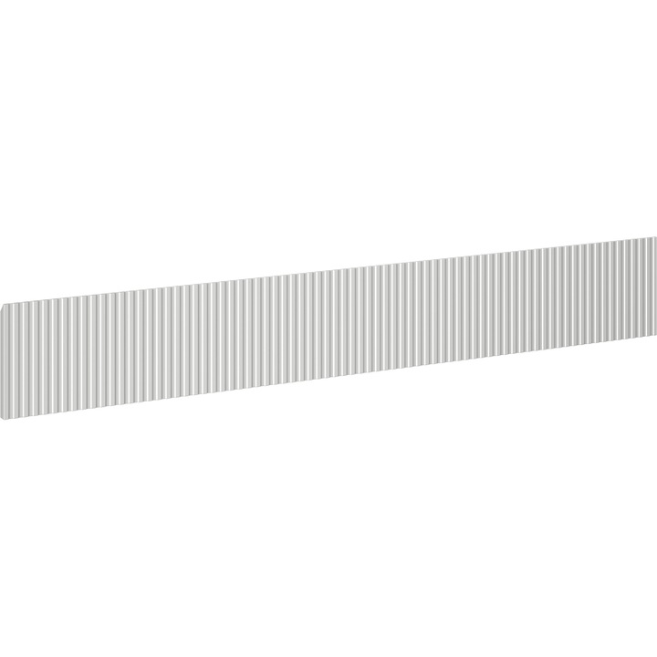 Mexen Rivel front canelat pentru corp dulap baie 160 x 20 cm, gri mat - 91A20-1600-235-1-62