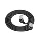 Cablu Patch CAT6A U-FTP 1m, ACT, negru