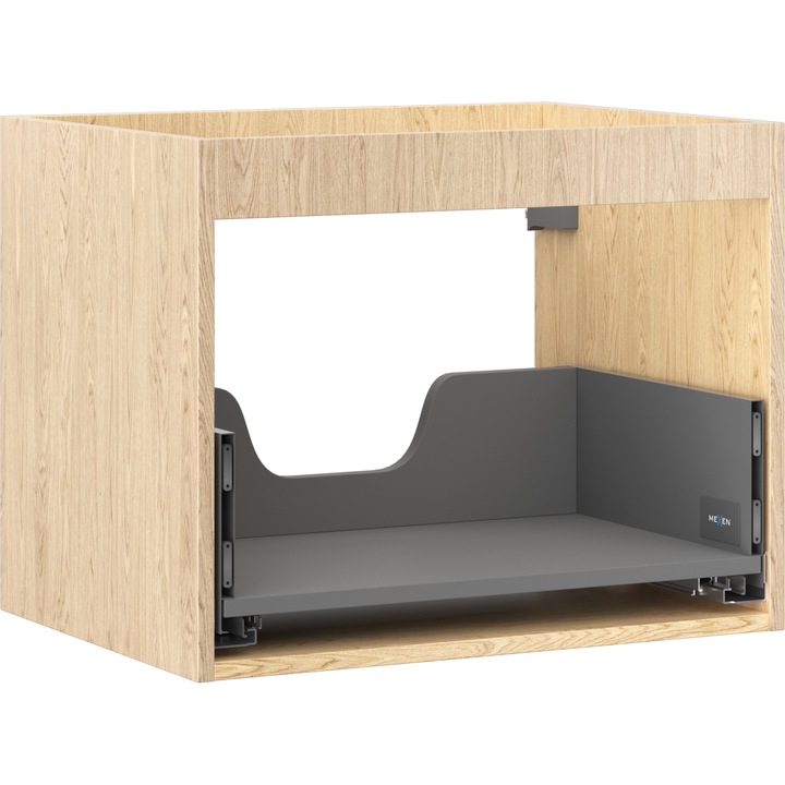 Mexen Box-A corp dulap sub chiuveta 60 cm, 1 sertar, stejar - 91AX0-0600-470-1-81