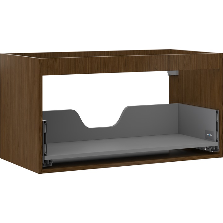 Mexen Box-A corp dulap lavoar 90 cm, 1 sertar, nuc - 91AX0-0900-470-1-86