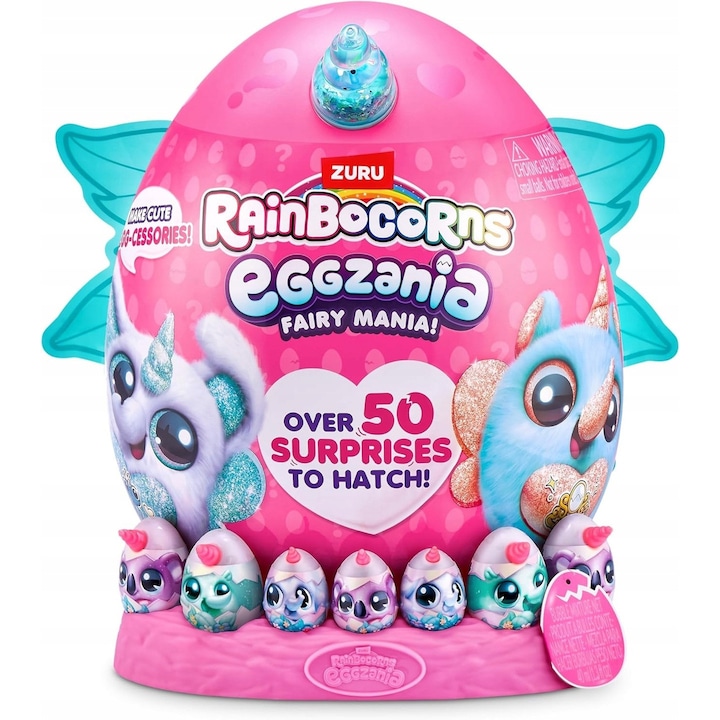 Oul surpriza Green Wings, multicolor