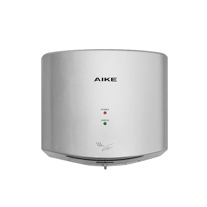 Автоматичен сешоар за ръце, AK2630S, сребрист, 1400W, 235x250x165mm, компактен комплект