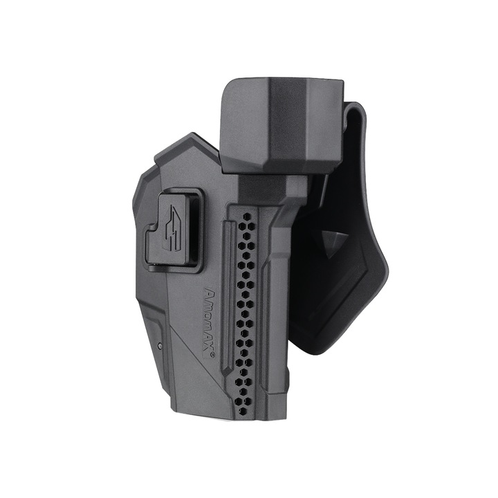 Toc pistol Amomax, Glock & CZ P10C, 7 platforme, polymer, 360 grade