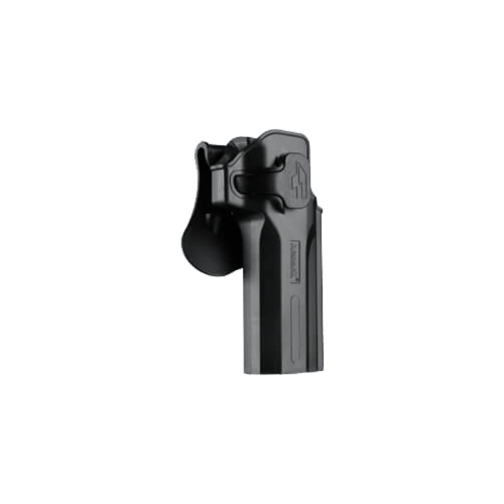 Toc pistol Amomax, Desert Eagle, negru, RH, compatibil cu 4 platforme de transport