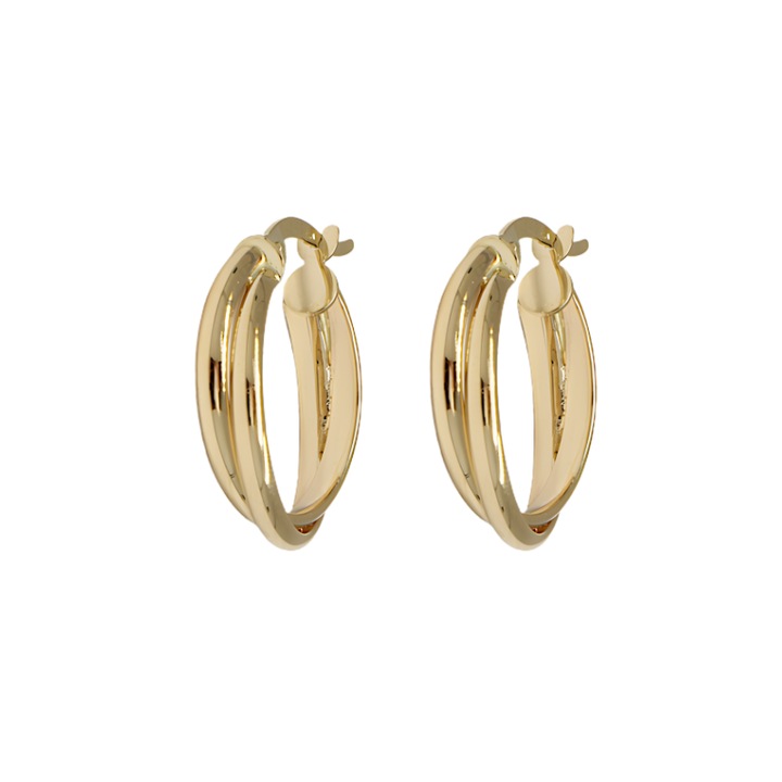 Cercei din aur PATTIC 585/1000, 1,85 gr, bijuterii dama