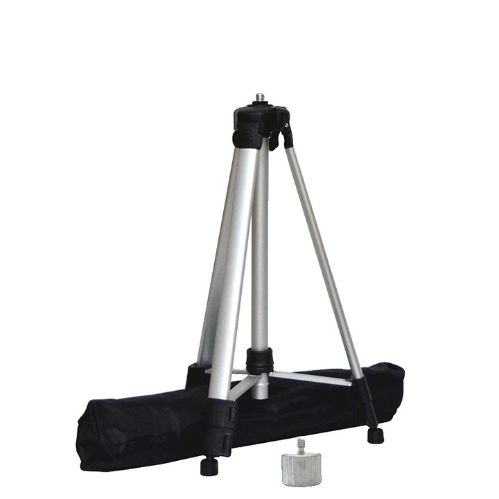 Trepied telescopic, H15-14, inaltime maxima 1.5m, constructie din aluminiu, dimensiuni 58x11x9cm