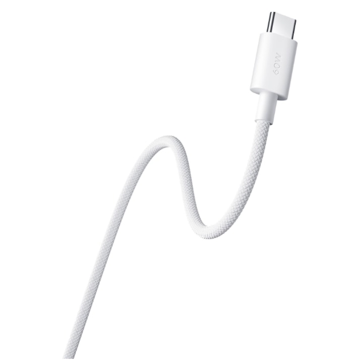 Xiaomi BHR0878GL adatkábel, 3A, USB-C – USB-C, 1m Fehér